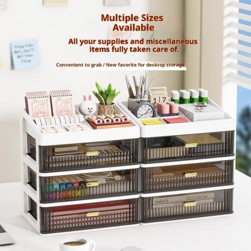Desktop Storage Box Drawer-style Storage Container