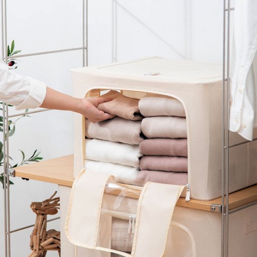 Oxford Cloth Large Capacity Fabric Folding Storage Box