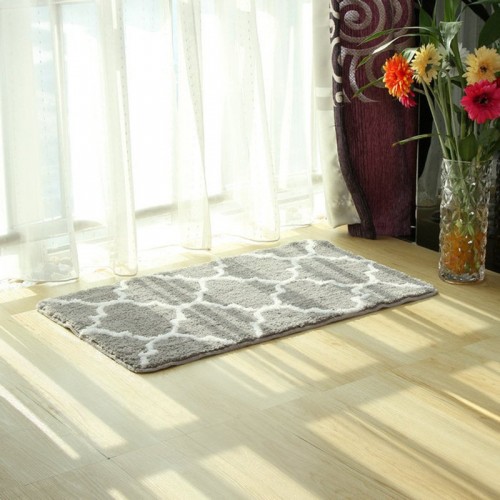 Home Mat Door-like Cashmere Soft Absorbent Floor Mat