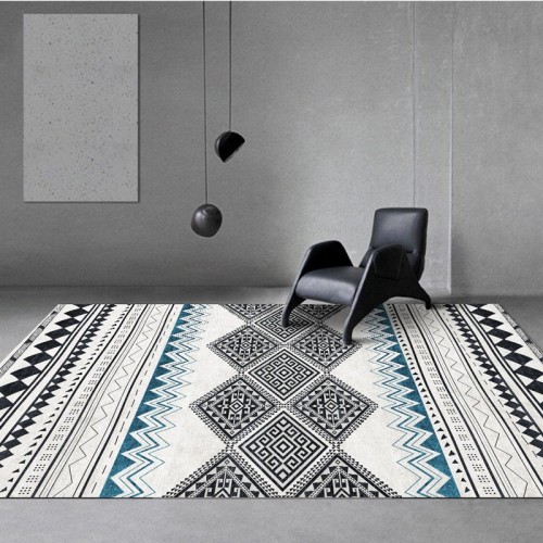 Modern Simple Moroccan Floor Mat