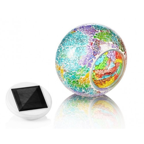 Mosaic Light Glass Led Light Solar Light Solar Garden Lawn Light Crafts